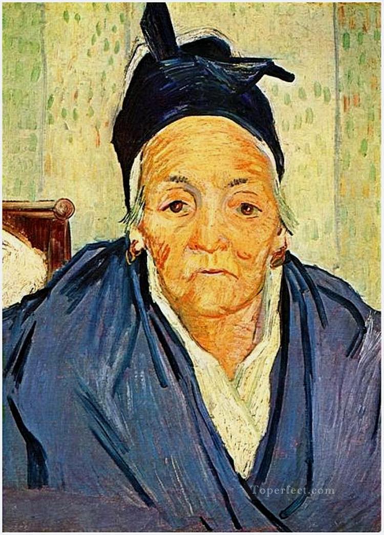 Una anciana de Arles Vincent van Gogh Pintura al óleo